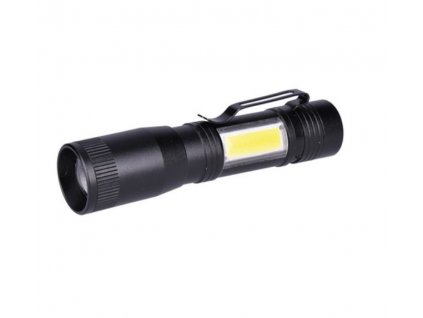 SOLIGHT Svítilna LED WL11 3W COB 150lm+60lm 1xAA kovová