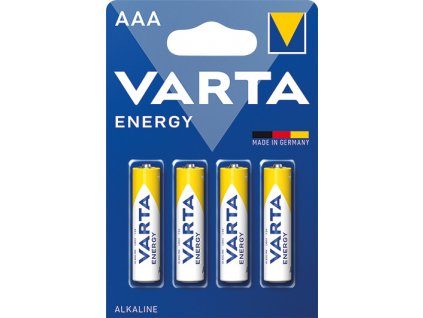 VARTA Baterie mikrotužková ALKALINE Energy R3 1,5V AAA