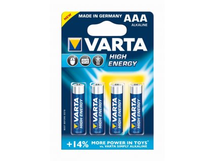 VARTA Baterie mikrotužková ALKALINE HighEnergy R3 1,5V AAA