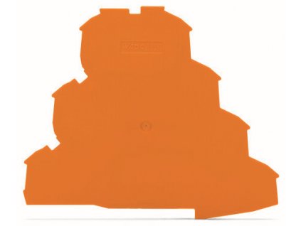 WAGO Bočnice 2002-4191 koncová a separátor 1 mm, šedá