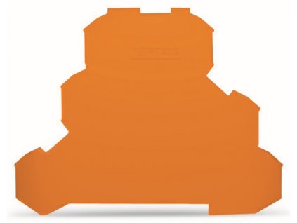 WAGO Bočnice 2002-3291 koncová a separátor 0,8 mm, šedá