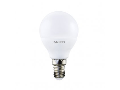 MCLED Žárovka LED 4,8W-40 E14 4000K 470lm úhel 200°