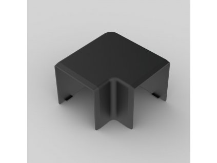 KOPOS Kryt 8643_FB ohybový Lhd 40X40 černá