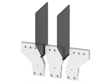 SIEMENS Připojovací sada přední přívody - rozšířené, Cu pasy / kabelová oka / flexibary, typ 3VA9603-0QC01