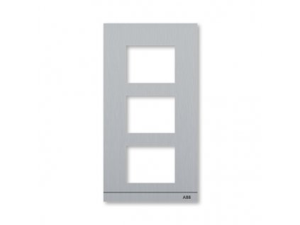 ABB Kryt 2TMA200160A0013 tlačítkového tabla velikost 1/3 277x135x20mm, eloxovaný hliník