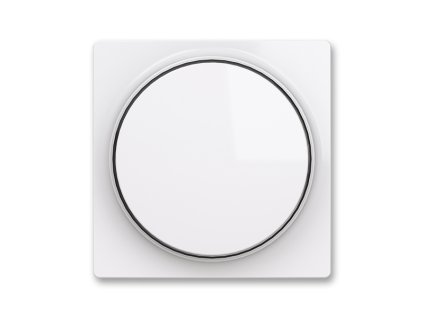 ABB ZONI Ovladač 3294T-A00123 500 stmívače s otočným ovládáním, s upevňovací maticí, bílá