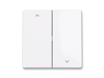 ABB ZONI Ovladač 3559T-A00662 500 spínače žaluziového dělený, s potiskem, bílá