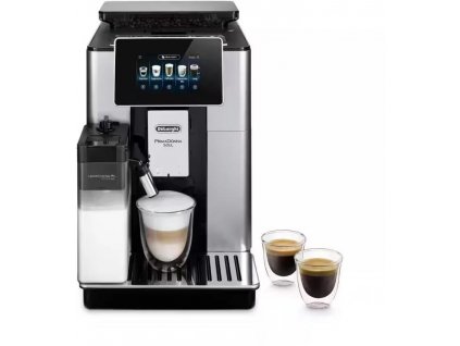 DeLonghi PrimaDonna Soul ECAM 610.55.SB automatický kávovar, 1450 W, 19 bar, vestavěný mlýnek, chytrý, mléčný systém