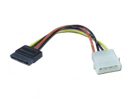 Kabel k HDD SATA (napájecí redukce) kabelová 0,15m