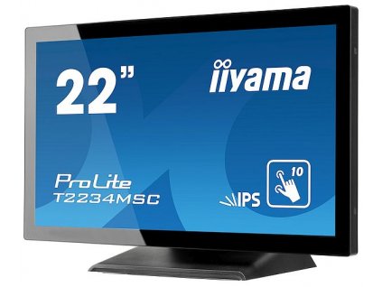 Dotykový monitor IIYAMA ProLite TF2234MC-B7AGB, 21,5" IPS LED, PCAP, 8ms, 305cd/m2, USB, VGA/HDMI/DP, černý