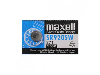 Baterie Avacom knoflíková 371 Maxell Silver Oxid - nenabíjecí