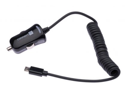 Nabíječka Connect IT Car Charger Twist Micro USB