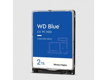 Disk Western Digital Blue 2TB 2,5", SATA III, 128MB, 5400RPM