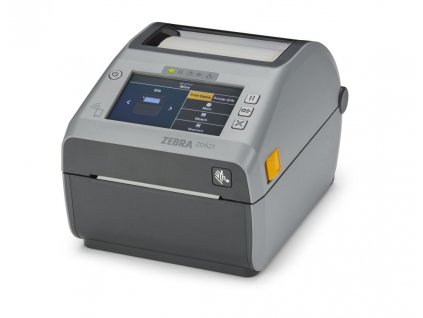 Tiskárna Zebra ZD621d , 8 dots/mm (203 dpi), peeler, disp., RTC, USB, USB Host, RS232, BT, Ethernet, Wi-Fi, grey