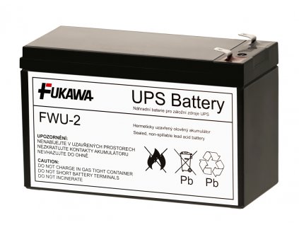 Baterie RBC2 pro UPS - FUKAWA-FWU2 náhrada za RBC2