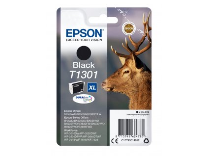 Epson Singlepack Black T1301 DURABrite Ultra Ink