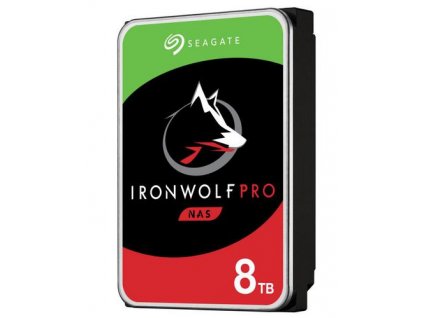 SEAGATE ST8000NT001 hdd IronWolf PRO 8TB CMR 7200rpm 256MB NAS HDD 24x7 255MB/s 3.5 RAID SATA3-6Gbps