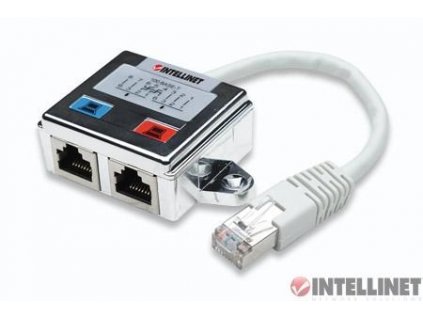 Intellinet 2-Port Modular Distributor, FTP Rozdvojka RJ45