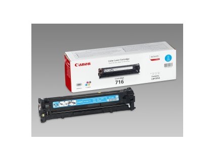 Canon toner CRG-716C, azurový