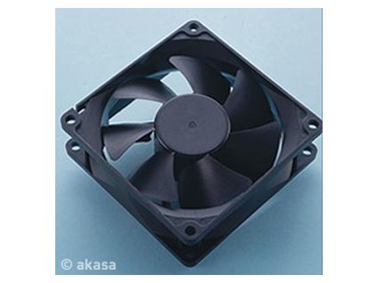 Ventilátor Akasa DFS802512M 8cm, černý, tichý