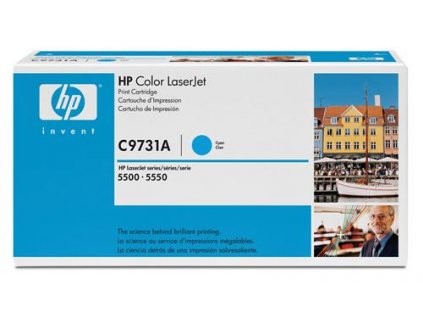 Toner HP C9731A azurový (12 000str./5%)