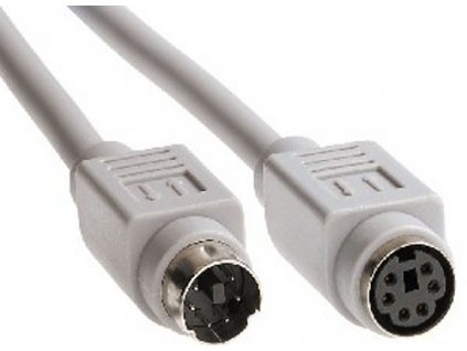 Kabel prodlužovací Roline k PS/2 klávesnici (M/F), 1.8m