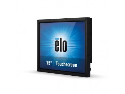 Dotykový monitor ELO 1590L, 15" kioskové LED LCD, SecureTouch (SingleTouch), USB/RS232, VGA/HDMI/DP, matný, černý, bez z