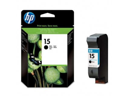 Inkoust HP Ink No 15 černá velká, C6615DE