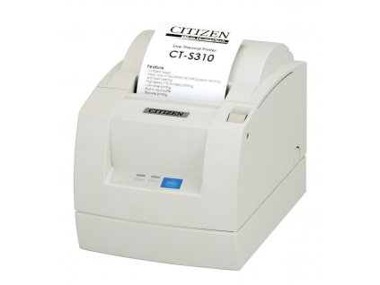 Tiskárna Citizen CT-S310-II USB/Serial, Interní zdroj, bílá