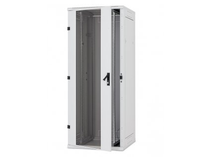 Rack Triton 19'' stojanový, 32U/800x600, prosklené dveře, šedý, typ RT