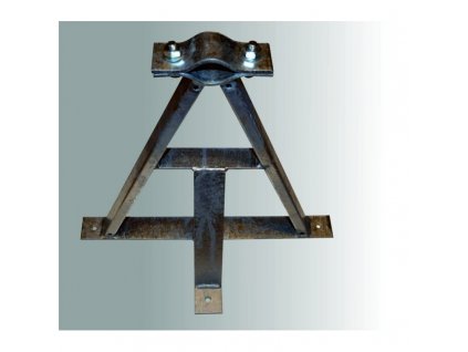 Držák stožáru pr. 40-67mm odsazený 400mm - žárový zinek