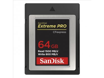 Paměťová karta Sandisk Extreme PRO CF express 64 GB, Type B