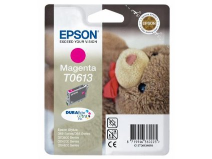 Inkoust Epson T0613 purpurový