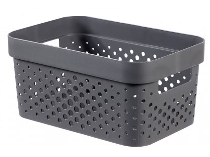 Box Curver Infinity Dots 4,5L šedý