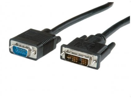 Kabel propojovací DVI-A(M) - MD15HD, 2m, černý