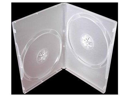 COVER IT Krabička na 2 DVD 14mm super čirý 10ks/bal