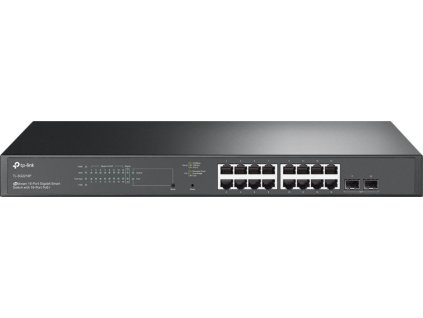 Switch TP-Link SG2218P Smart, 16x GLan s PoE+, 2x SFP, 150W, Omada SDN