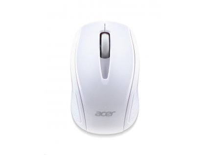 ACER Wireless Mouse G69 White - RF2.4G, 1600 dpi, 95x58x35 mm, 10m dosah, 2x AAA, Win/Chrome/Mac,Retail Pack