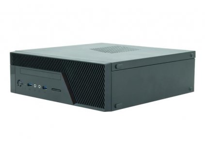 CHIEFTEC skříň Uni Series/mini ITX, BU-12B, Black, zdroj GPF-300P (300W 80+ Bronze)