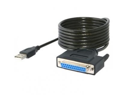 PREMIUMCORD Kabel USB printer kabel, USB na paralelní port