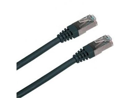 Patchkabel S/FTP,Cat6,2xRJ45, 2m černý