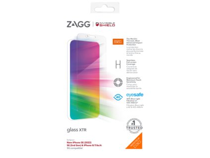 ZAGG Invisible Shield XTR sklo iPhone SE/6/7/8