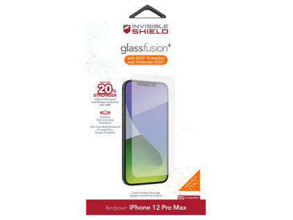 ZAGG Invisible Shield Fusion + D3O hybridní sklo iPhone 12 Pro Max