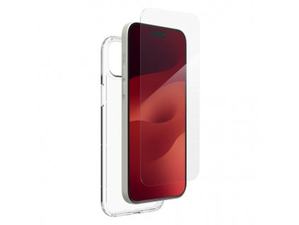 ZAGG Invisible Shield Elite 360°sklo + kryt iPhone 15 Plus průhledný