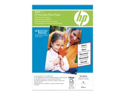 Fotopapír HP Everyday Photo A4, lesk, 200g/m2, 100 ks