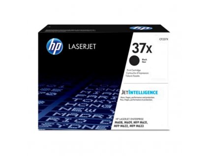 Toner HP 37X LaserJet Cartridge, CF237X 25000 str. černá