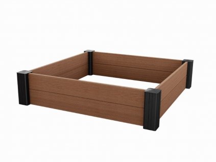 Vyvýšený záhon Keter Vista Modular Garden Bed hnědý