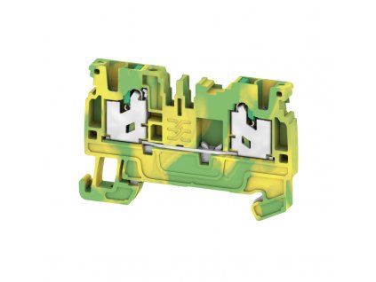 WEIDMÜLLER Svorka S2C 2.5 PE, 2.5 mm² 800 V, 24 A, průchozí, SNAP IN, počet připojení 2, zemnící