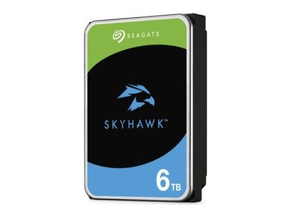 SEAGATE HDD 6TB SKYHAWK (SURVEILLANCE), 3.5", SATAIII, 5400 RPM, Cache 256MB, CMR