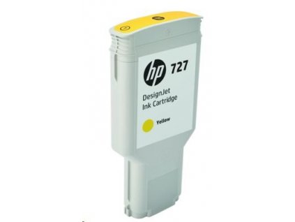 HP 727 300-ml Yellow DesignJet Ink Cartridge